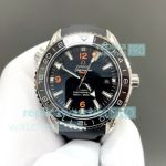 OVS Factory Replica Omega Seamaster Planet Ocean 600M GMT Black Dial Swiss 8605 Watch 
